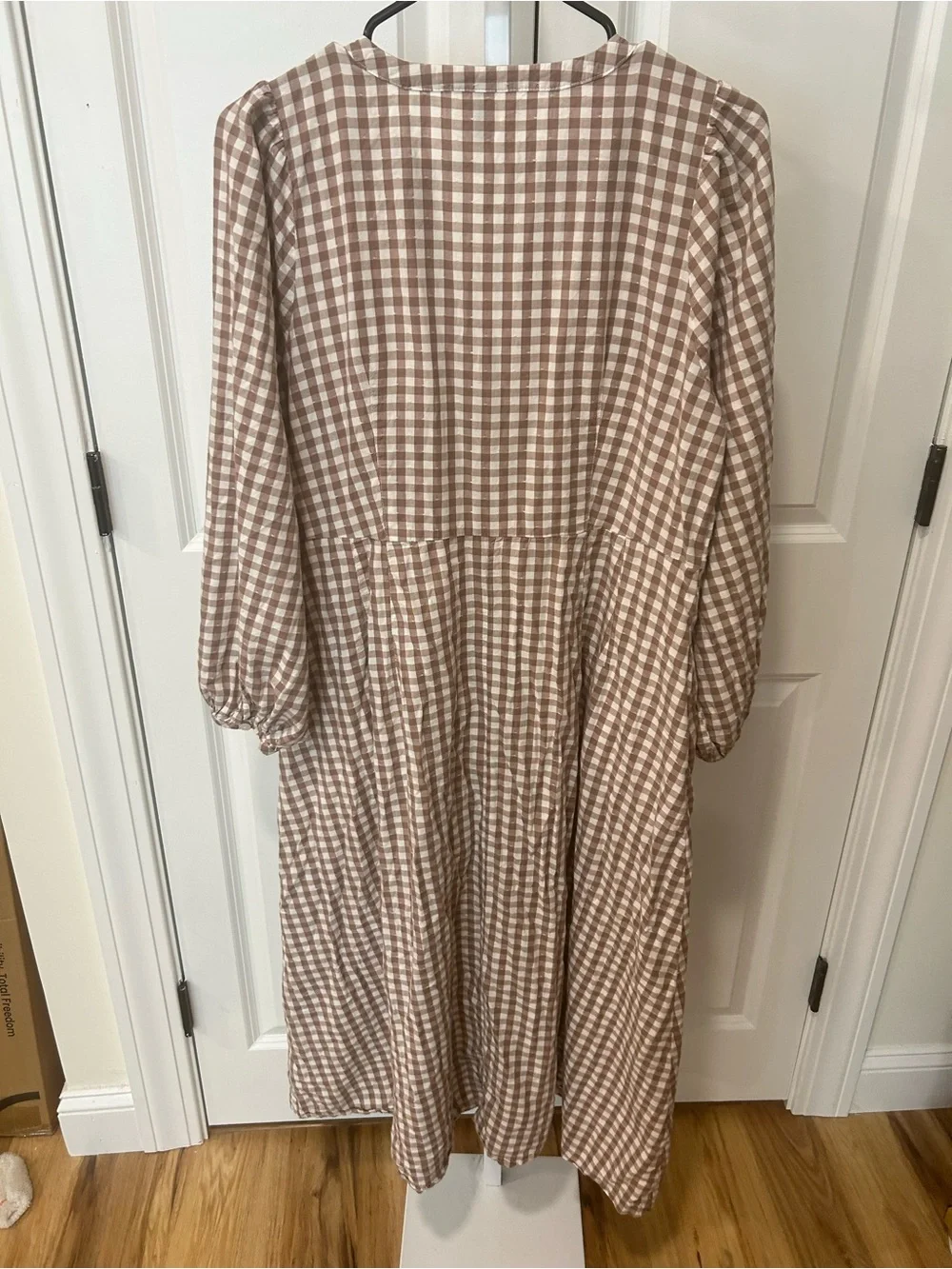 Gingham Maxi Dress - Picture 3 of 3